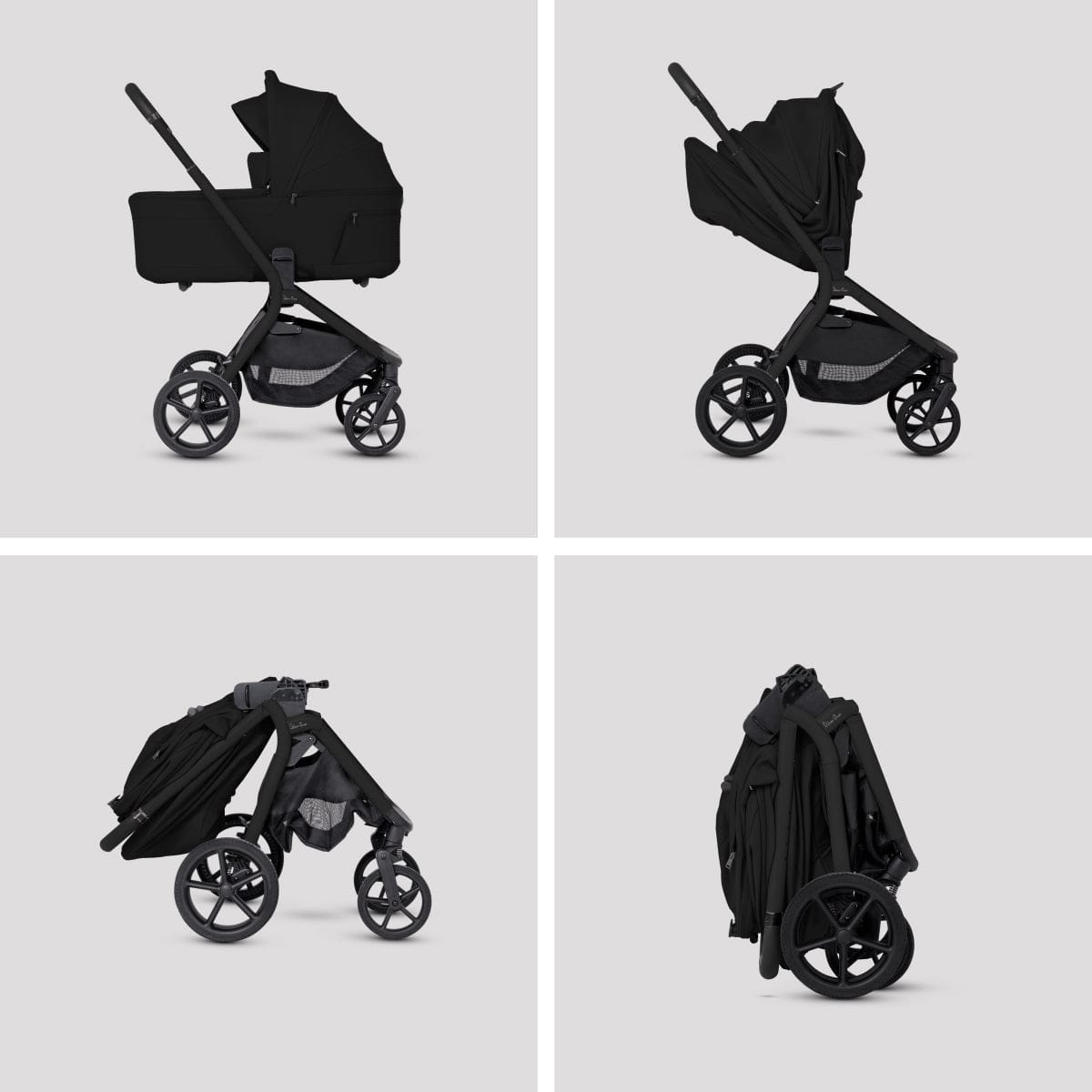 Silver Cross Breez Compact Bassinet - Onyx – Albee Baby