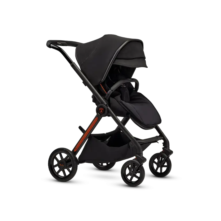 Silver Cross Reef AL Arancio Stroller Bassinet Bundle - Lamborghini