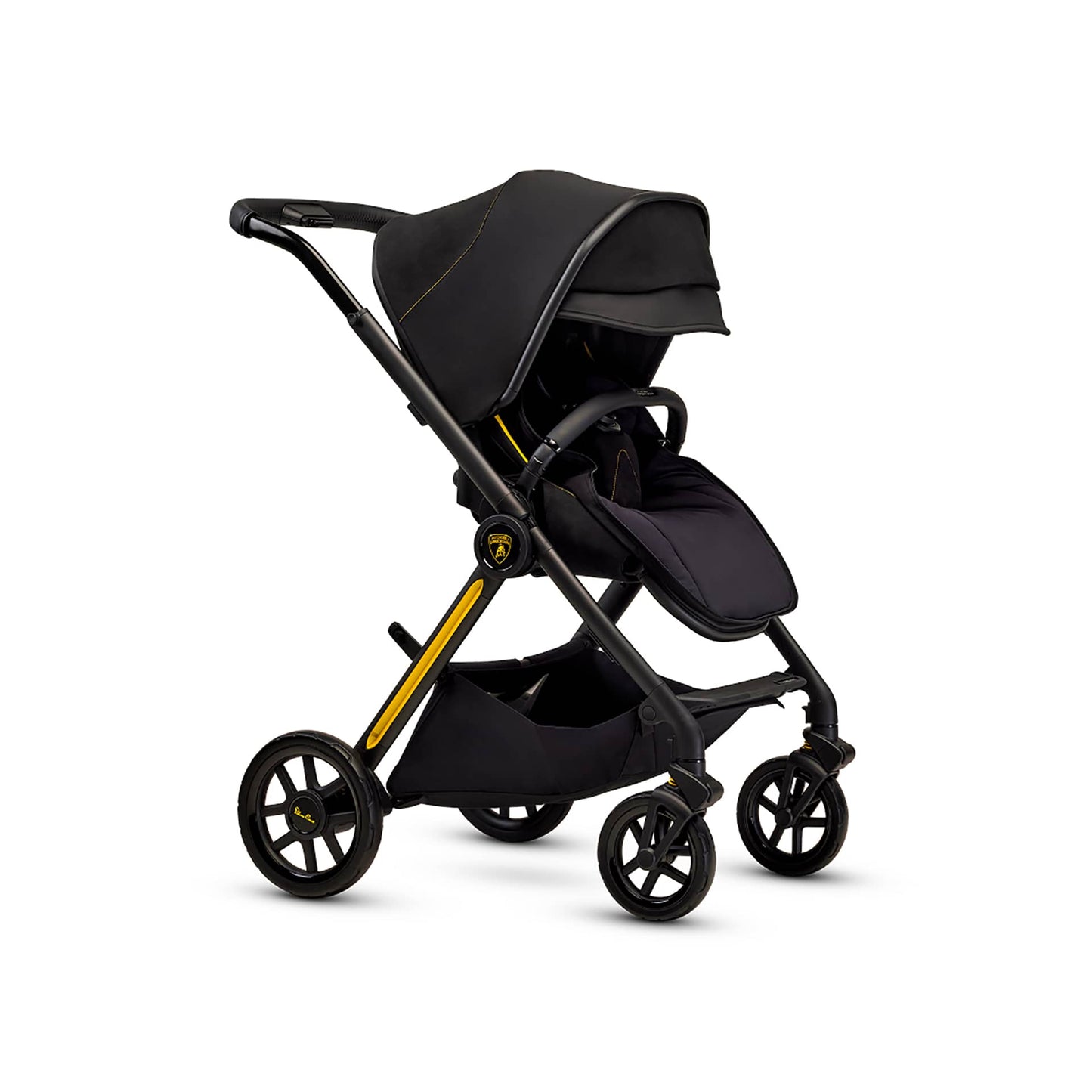 Silver Cross Reef AL Giallo Stroller Bassinet Bundle - Lamborghini