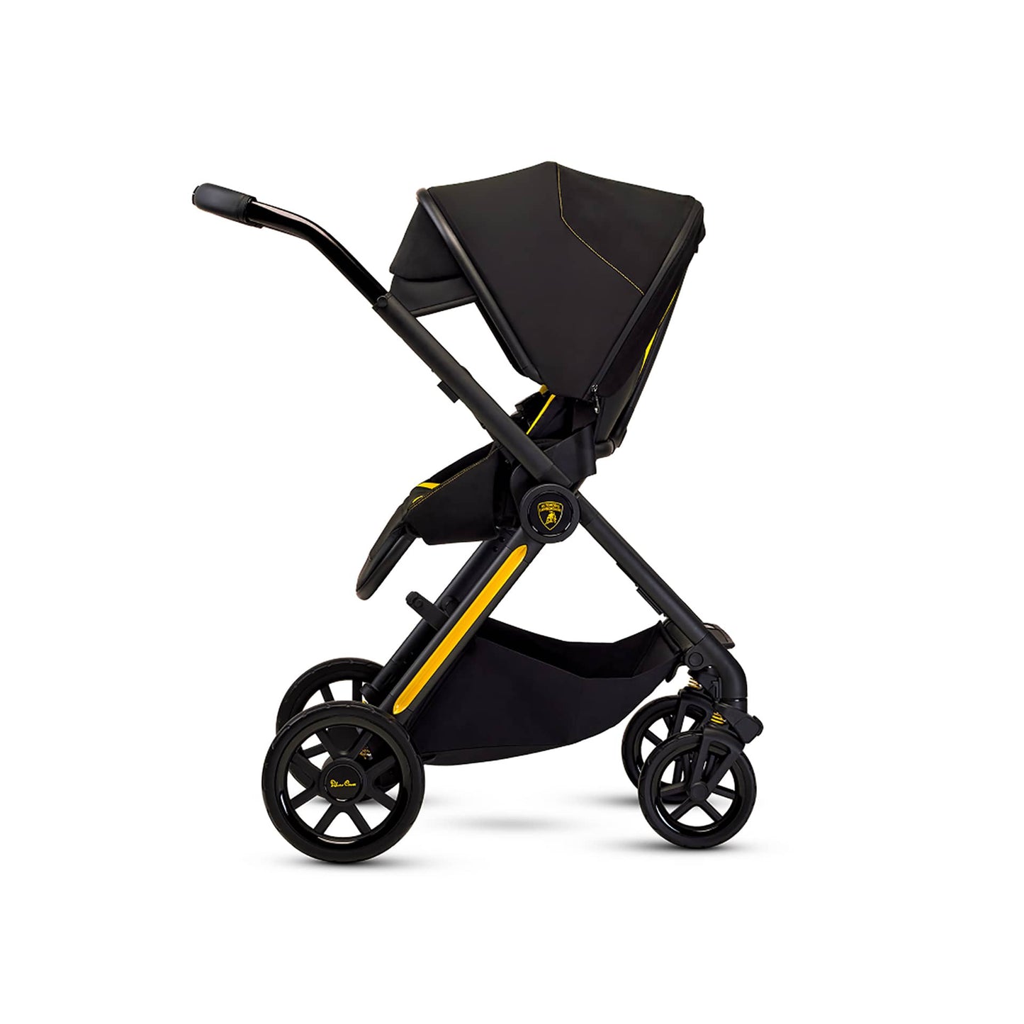 Silver Cross Reef AL Giallo Stroller Bassinet Bundle - Lamborghini