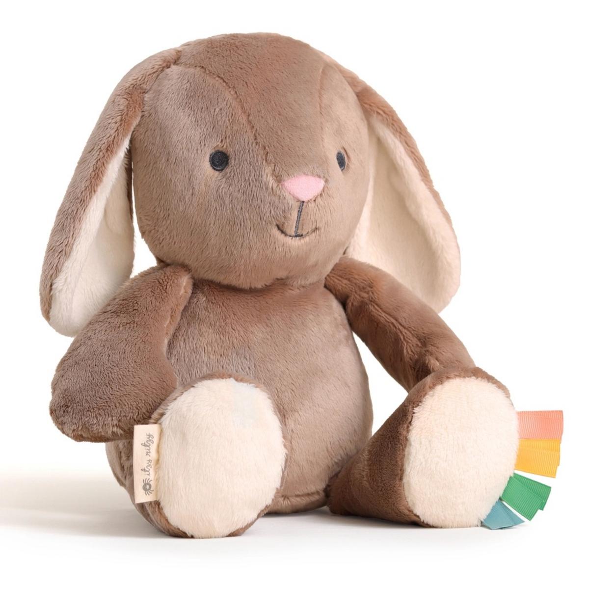 Itzy Ritzy Snuggleverse Sweetie Snuggles Plush Toy - Billie they Bunny (Taupe) - 306701867