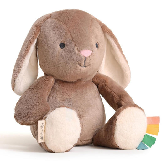 Itzy Ritzy Snuggleverse Sweetie Snuggles Plush Toy - Billie they Bunny (Taupe) - 306701867