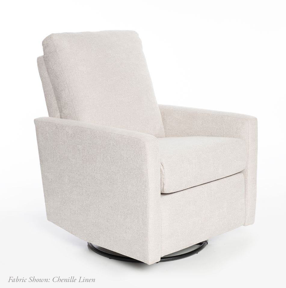 Oilo Drew Recliner + Swivel Nursery Glider -