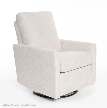 Oilo Drew Recliner + Swivel Nursery Glider -