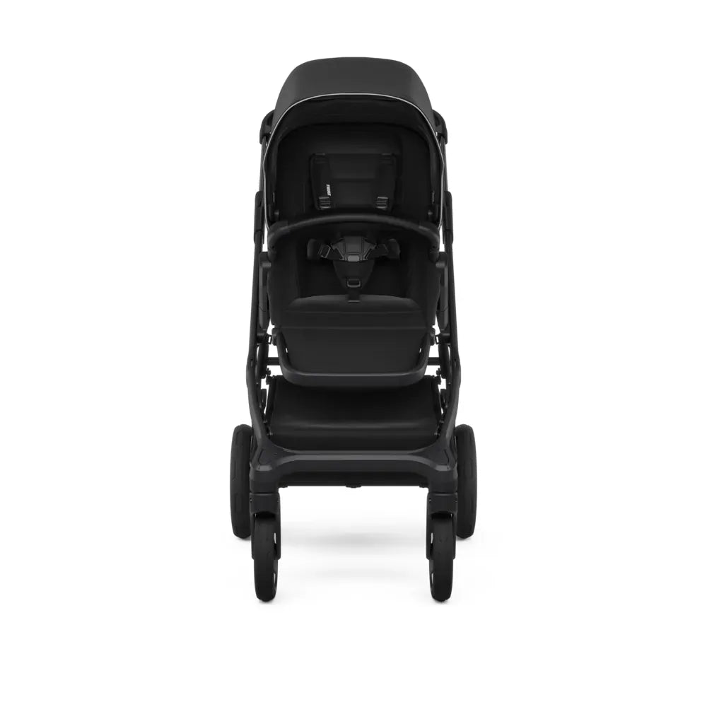 Thule Sleek 2 Double Stroller + Bassinet Bundle - Black