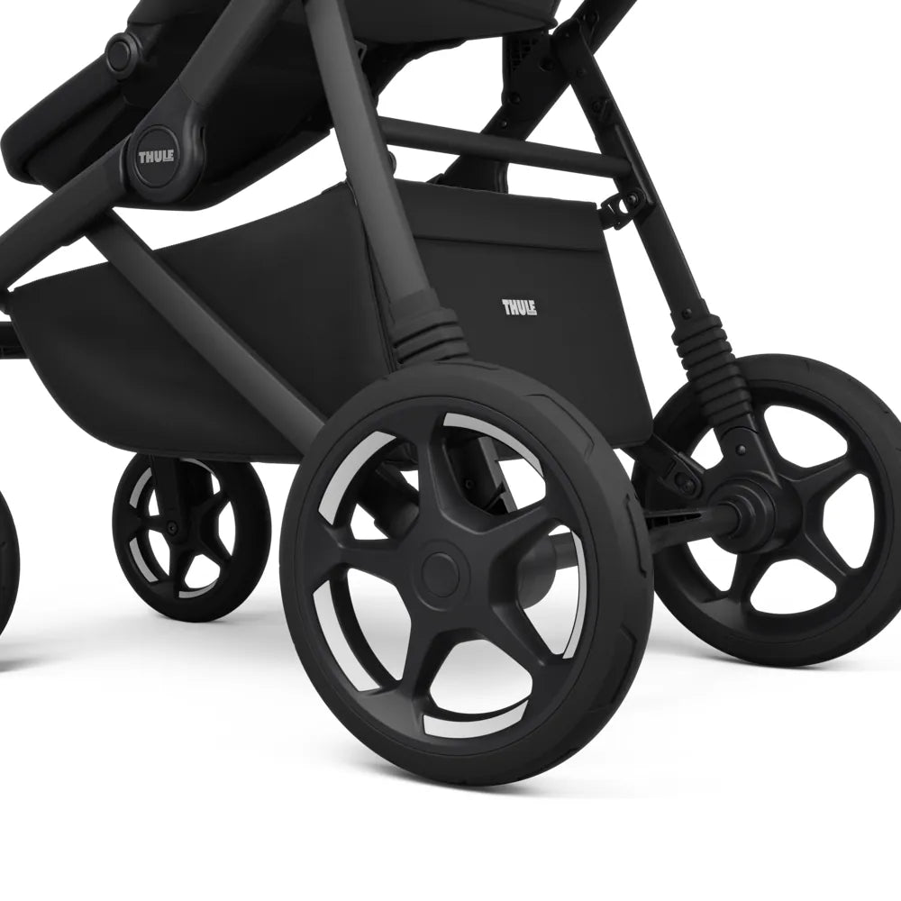 Thule Sleek 2 Single-to-Double Stroller - Black