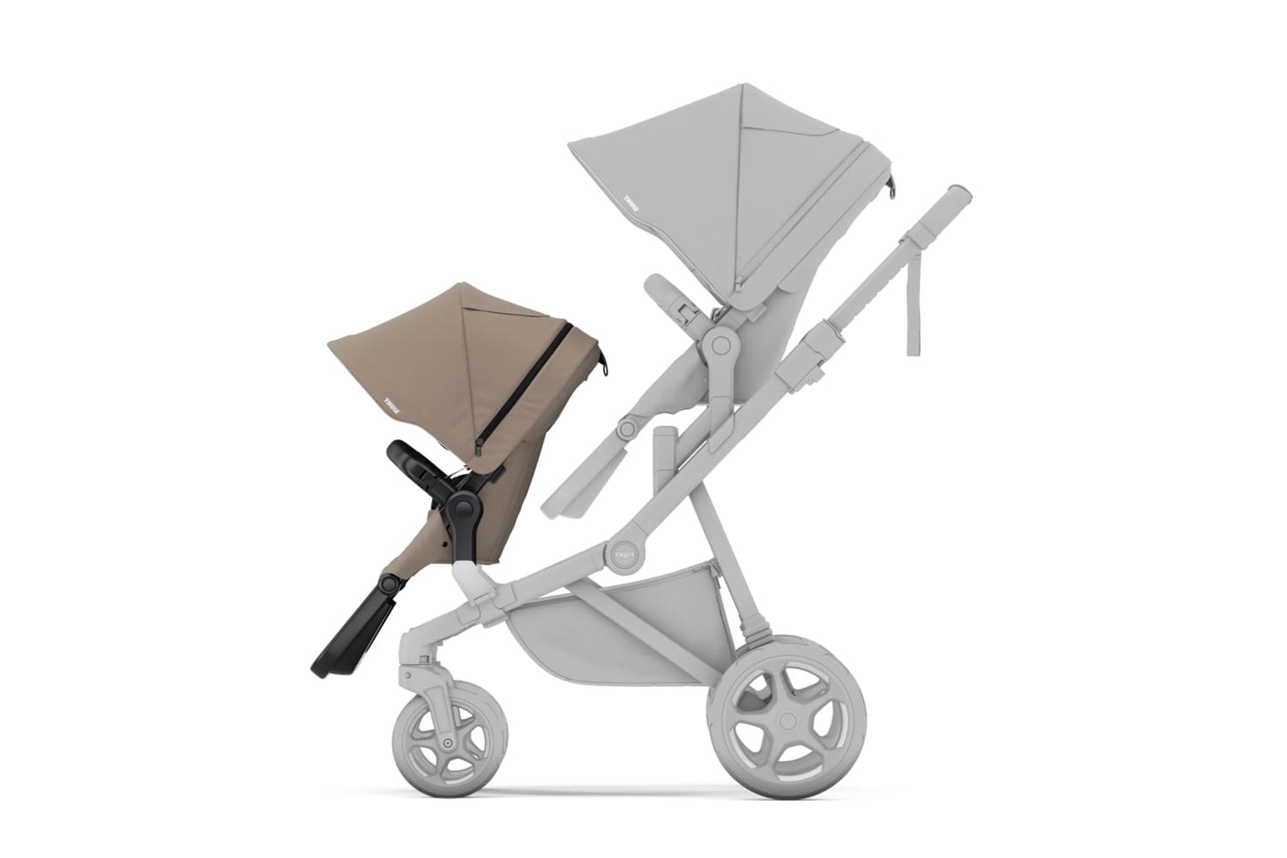 Thule Sleek 2 Sibling Seat - Taupe