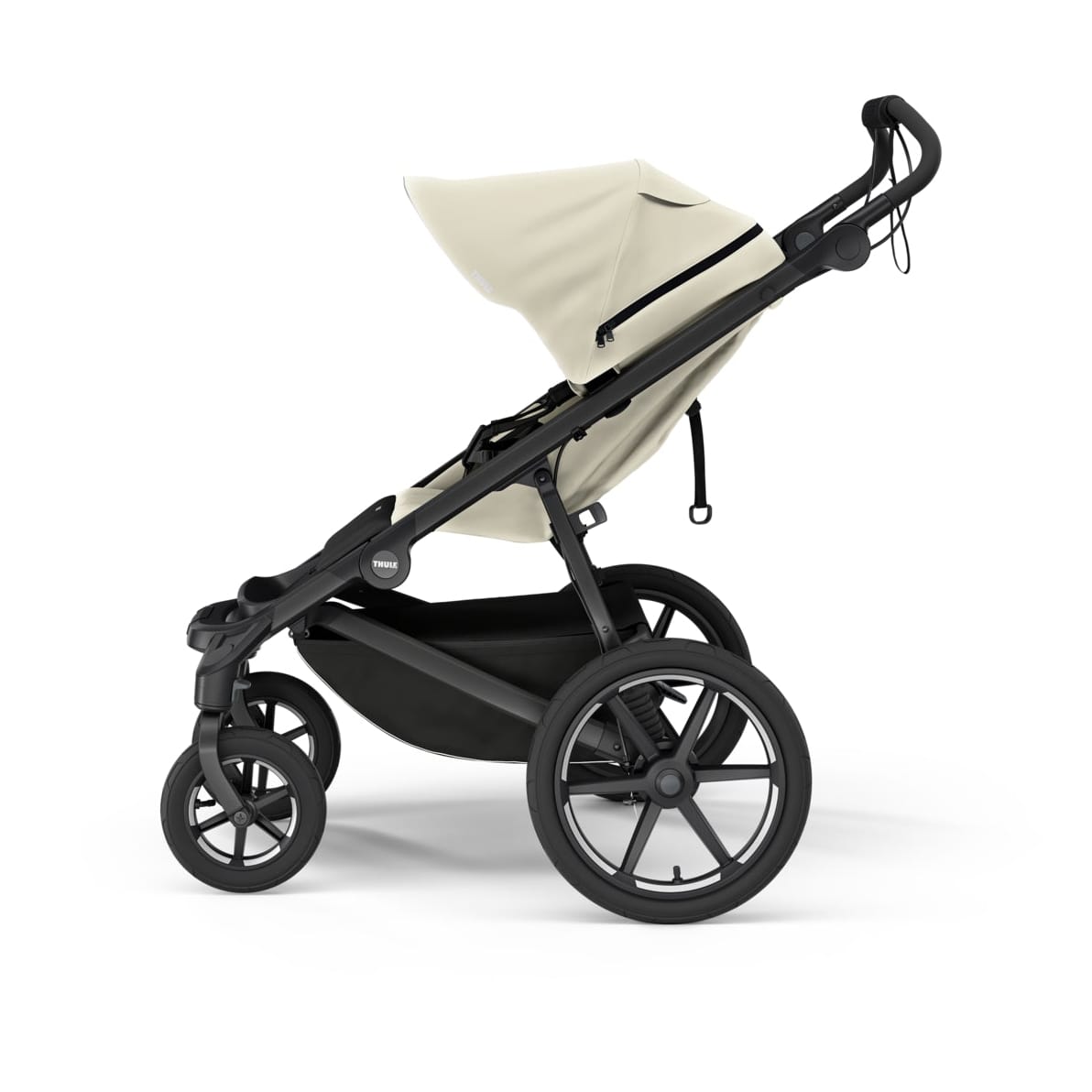 Thule Urban Glide 4-Wheel All-Terrain Stroller with Magnetic Buckle - Soft Beige