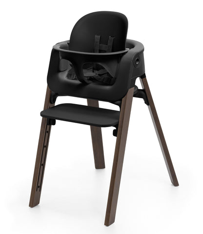 Stokke Steps High Chair Black / Warm Brown