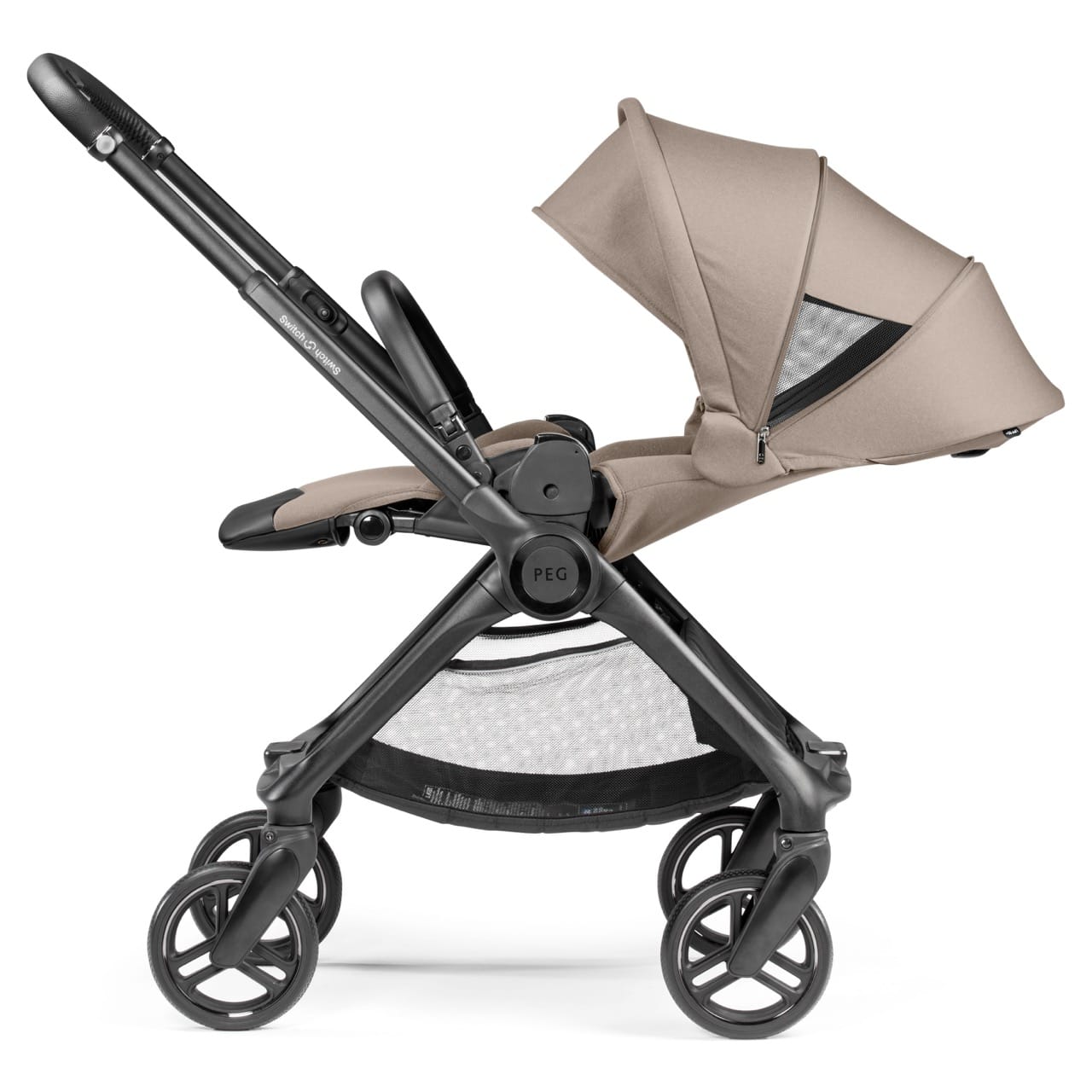PEG Switch Reversible Handle Stroller - Desert
