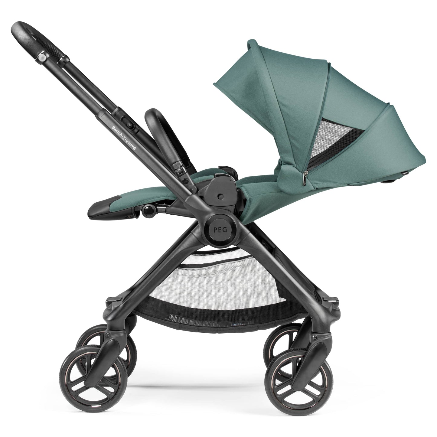 PEG Switch Reversible Handle Stroller - Jade