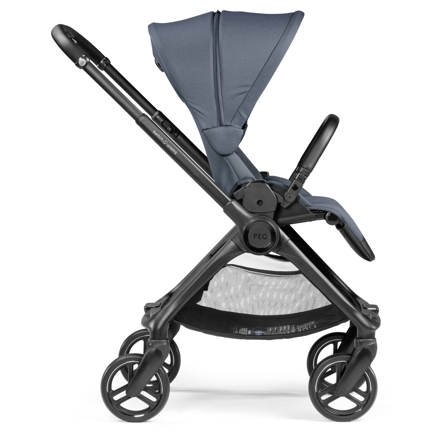 PEG Switch Reversible Handle Stroller - Nordic Blue