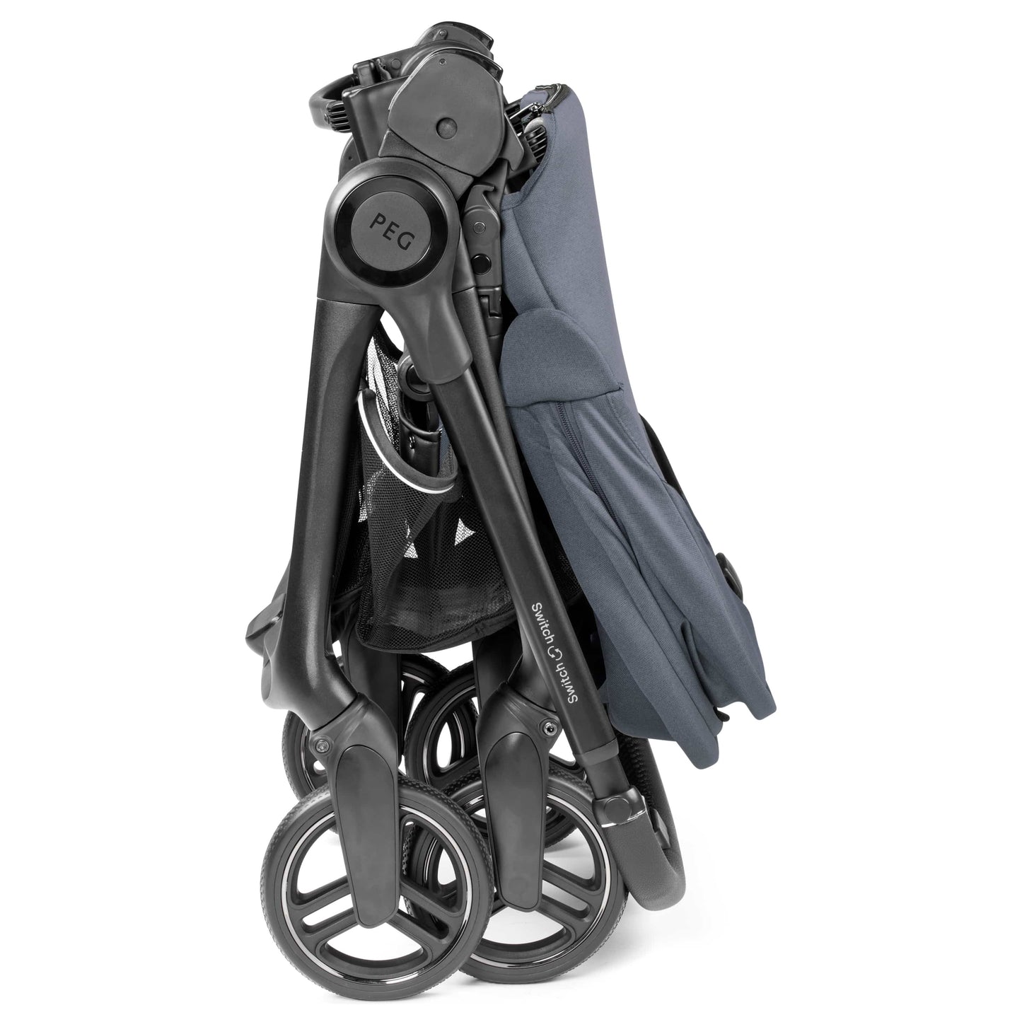 PEG Switch Reversible Handle Stroller - Nordic Blue
