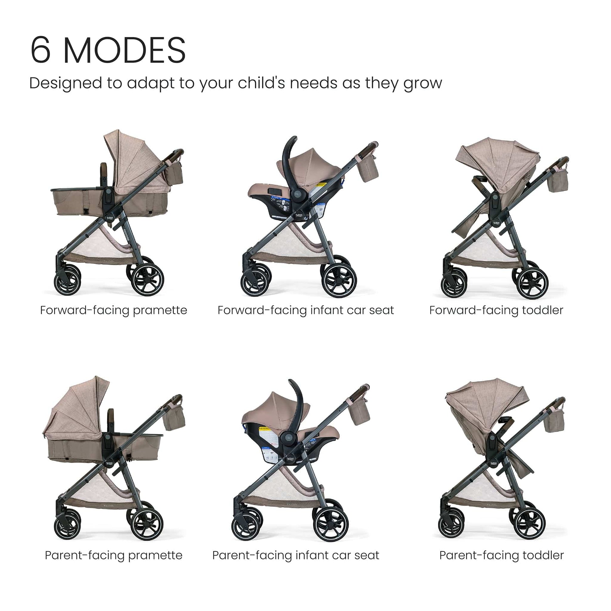 Britax Phases Travel System - Teak - TD515T