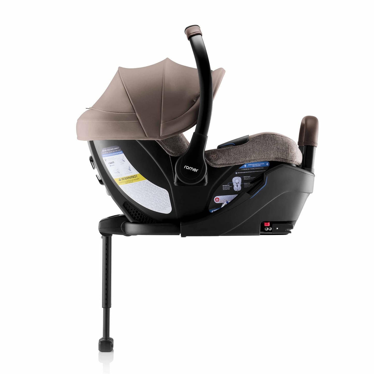 Romer Juni + Tura Travel System With Versa Base - Truffle