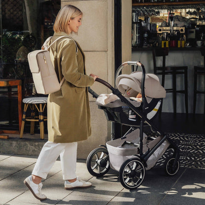 Romer Juni + Tura Travel System With Versa Base - Truffle