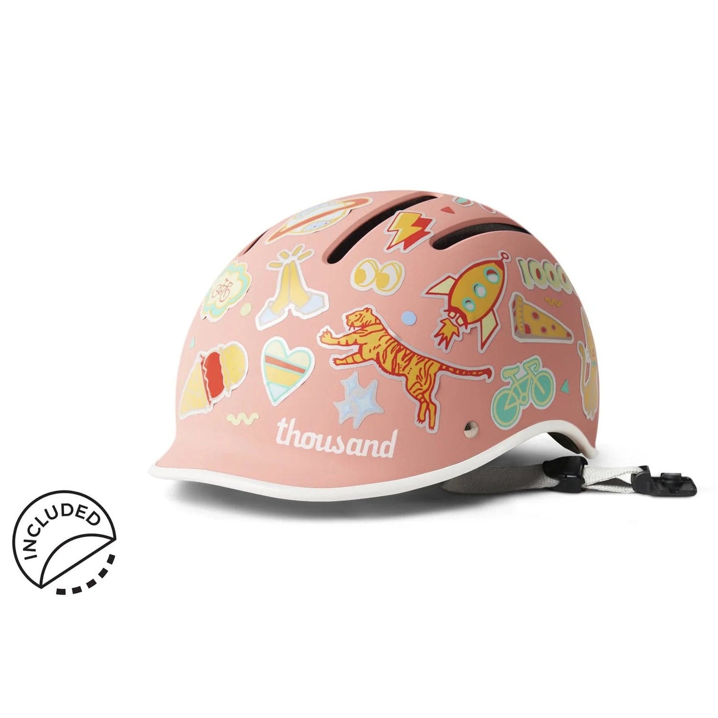 Thousand Jr Collection Kids Helmet - Power Pink (3+ Years) - THGL03010207
