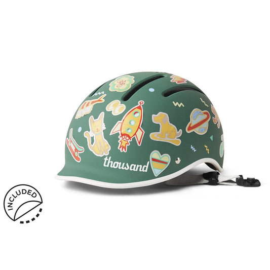Thousand Jr Collection Kids Helmet - Going Green (3+ Years) - THGL03020207