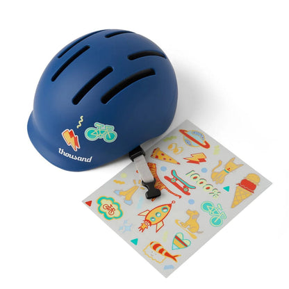 Thousand Jr Collection Toddler Helmet - Bravo Blue (1-3 Years) - THGL05010700