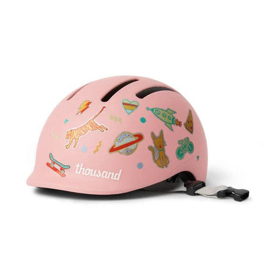Thousand Jr Collection Toddler Helmet - Plush Pink (1-3 Years) - THGL05020700