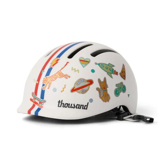 Thousand Jr Collection Toddler Helmet - Speedway Creme (1-3 Years) - THGL05060700