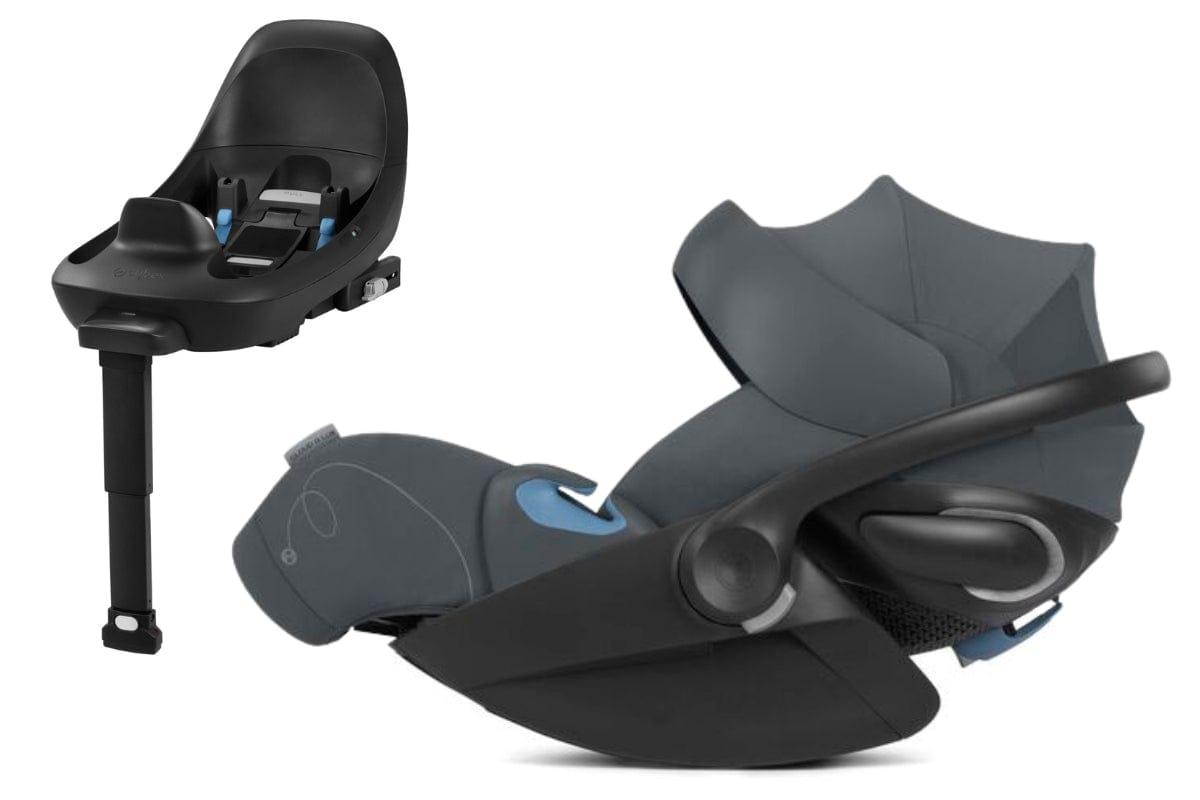 Cybex OPEN BOX Cloud G Lux SensorSafe Comfort Extend Reclining Infant Car Seat - Monument Grey - 522001409-OB
