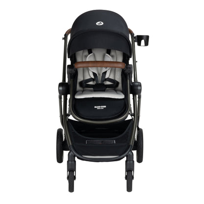 Maxi-Cosi Zelia 2 Luxe 5-in-1 Modular Travel System - Onyx Sand