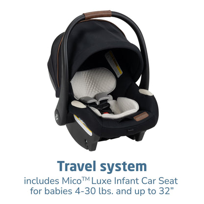 Maxi-Cosi Zelia 2 Luxe 5-in-1 Modular Travel System - Onyx Sand