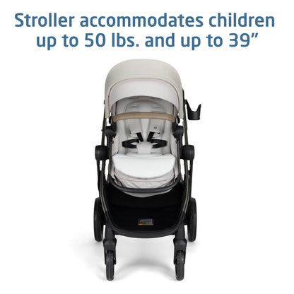 Maxi-Cosi Zelia Pro 5-in-1 Travel System - Classic Oat