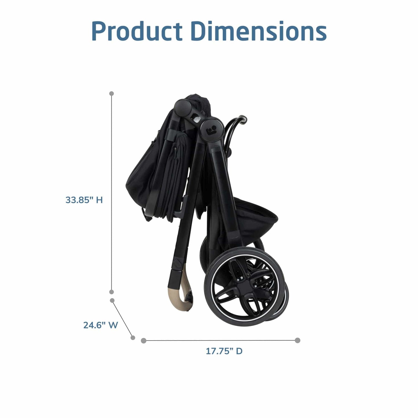 Maxi-Cosi Zelia Pro 5-in-1 Travel System - Caspian Caviar