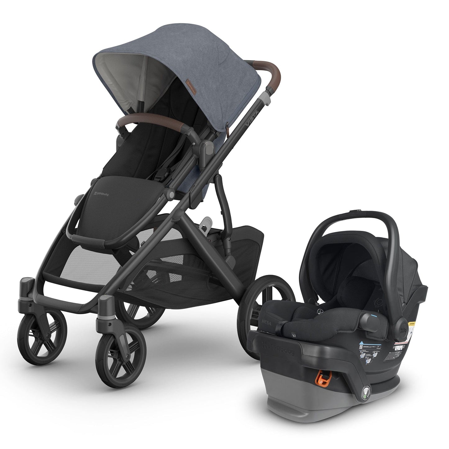 UPPAbaby Vista V3 + MESA V2 Travel System Bundle - Julian / Jake - TRVL-MESAV2-0303-VSO-NA-JUL