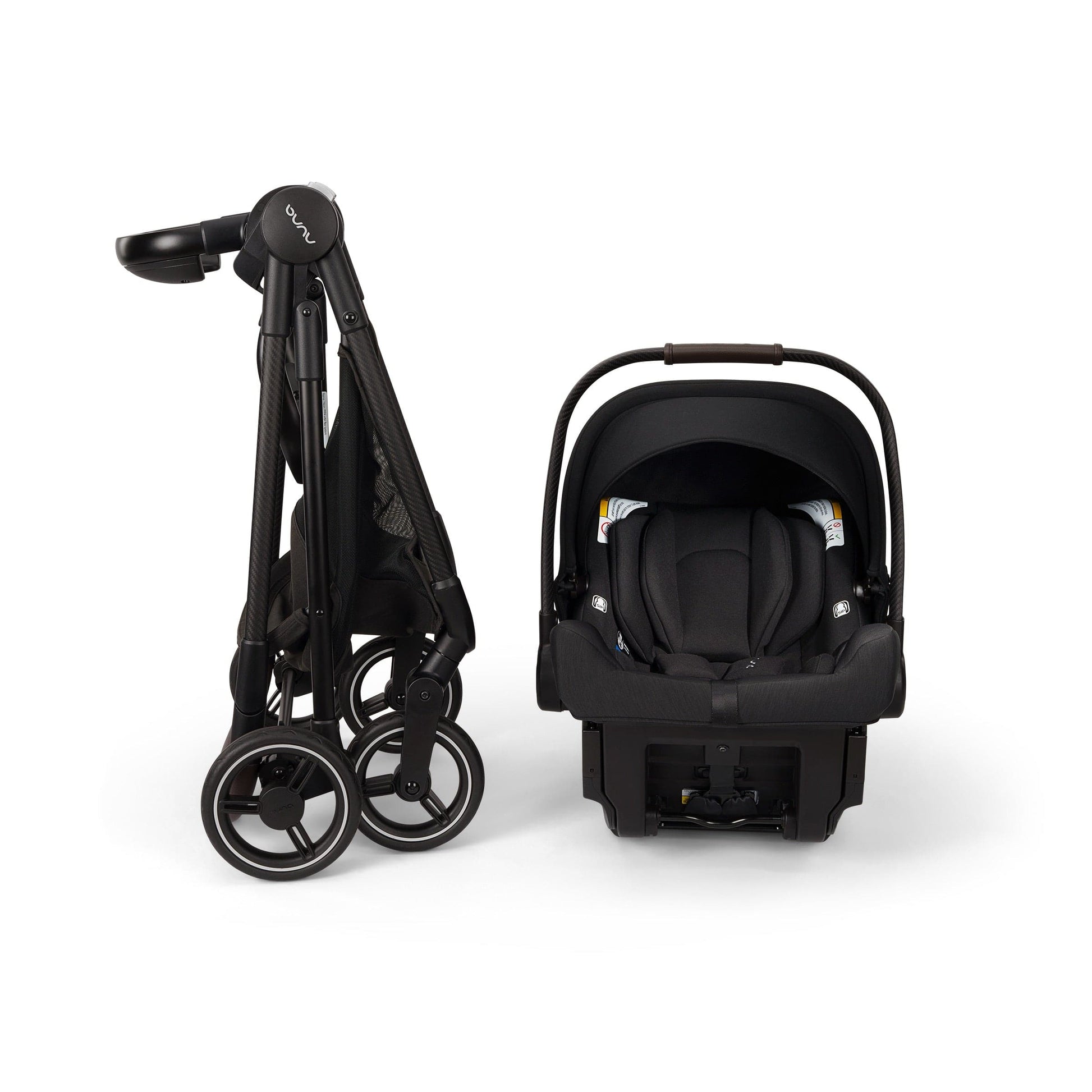 Nuna PIPA urbn Flex Travel System Bundle - Caviar - TS16015600CVR-SA16070CVR