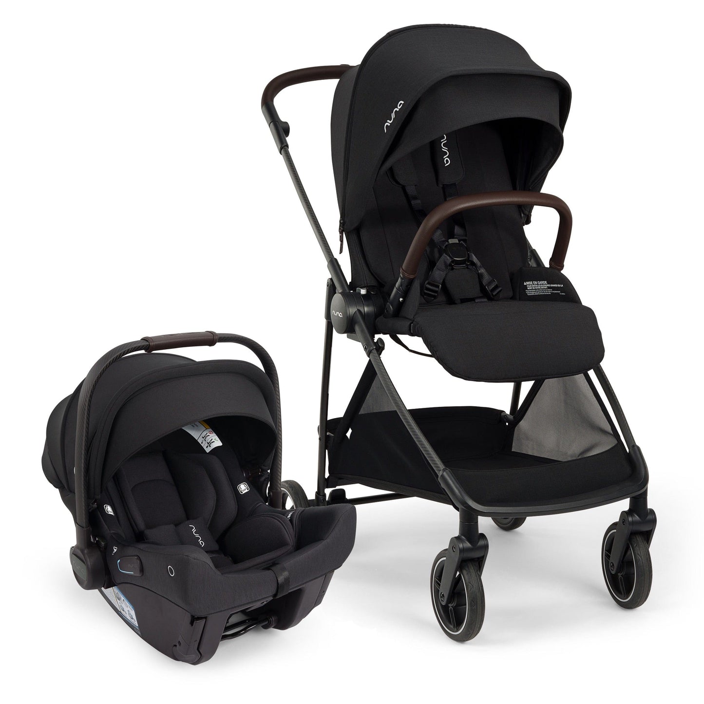 Nuna PIPA urbn Flex Travel System Bundle - Caviar - TS16015600CVR-SA16070CVR