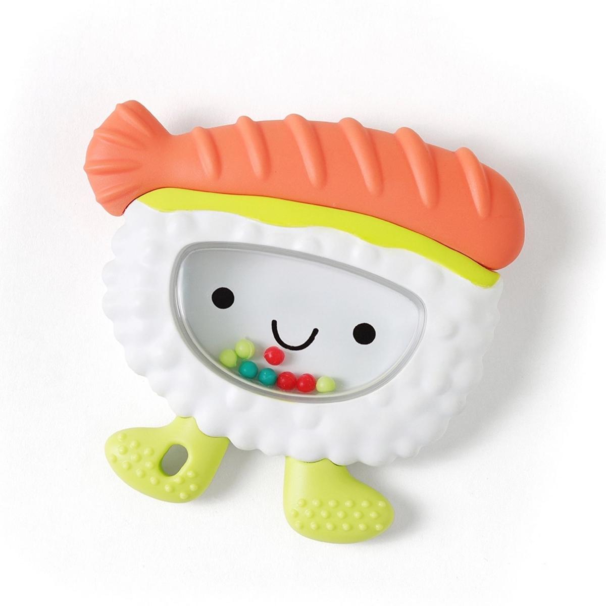 Itzy Ritzy Sweetie Shake Plus Silicone Teether with Rattle - Sushi - 604401839