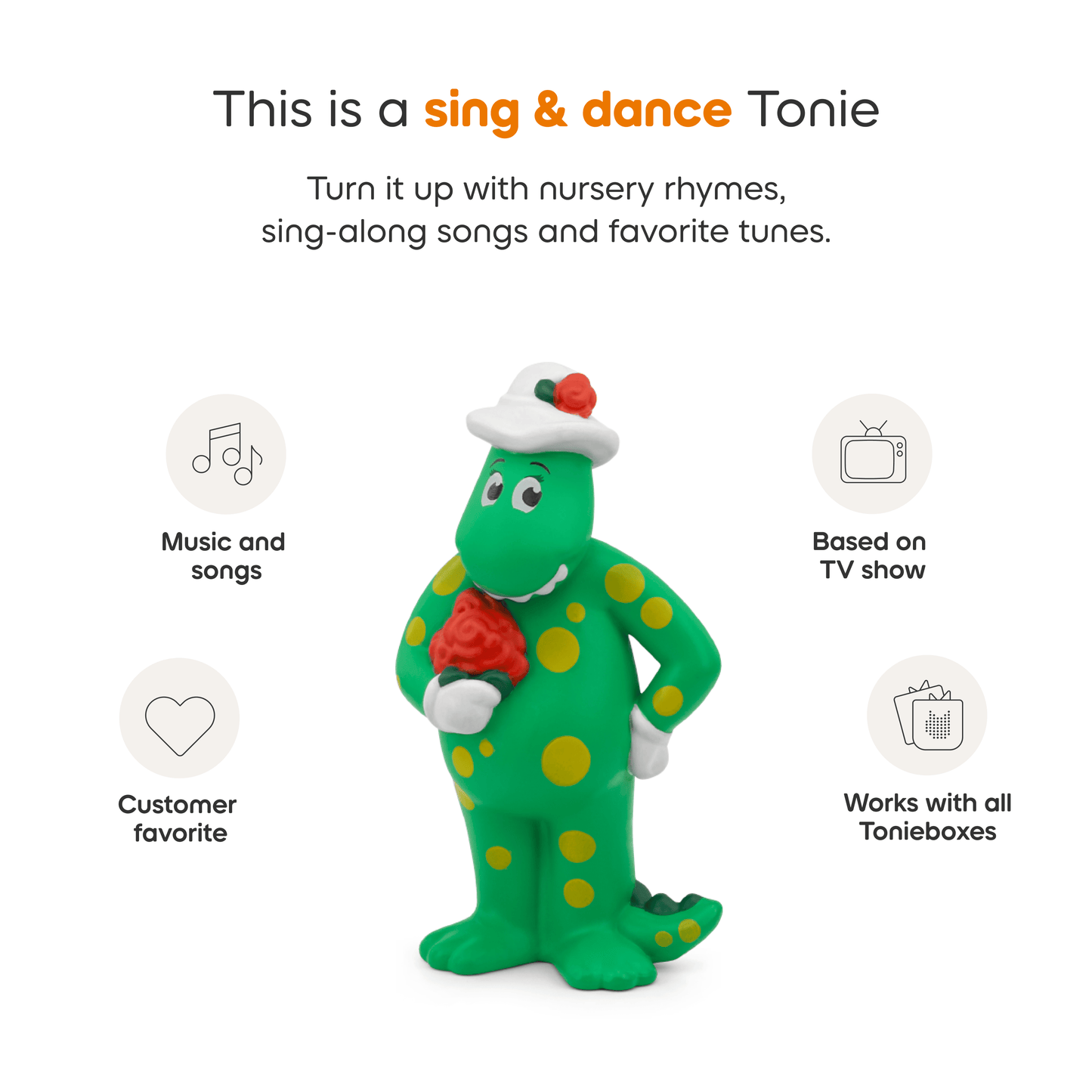 Tonies The Wiggles: Dorothy The Dinosaur Tonie (5y+)