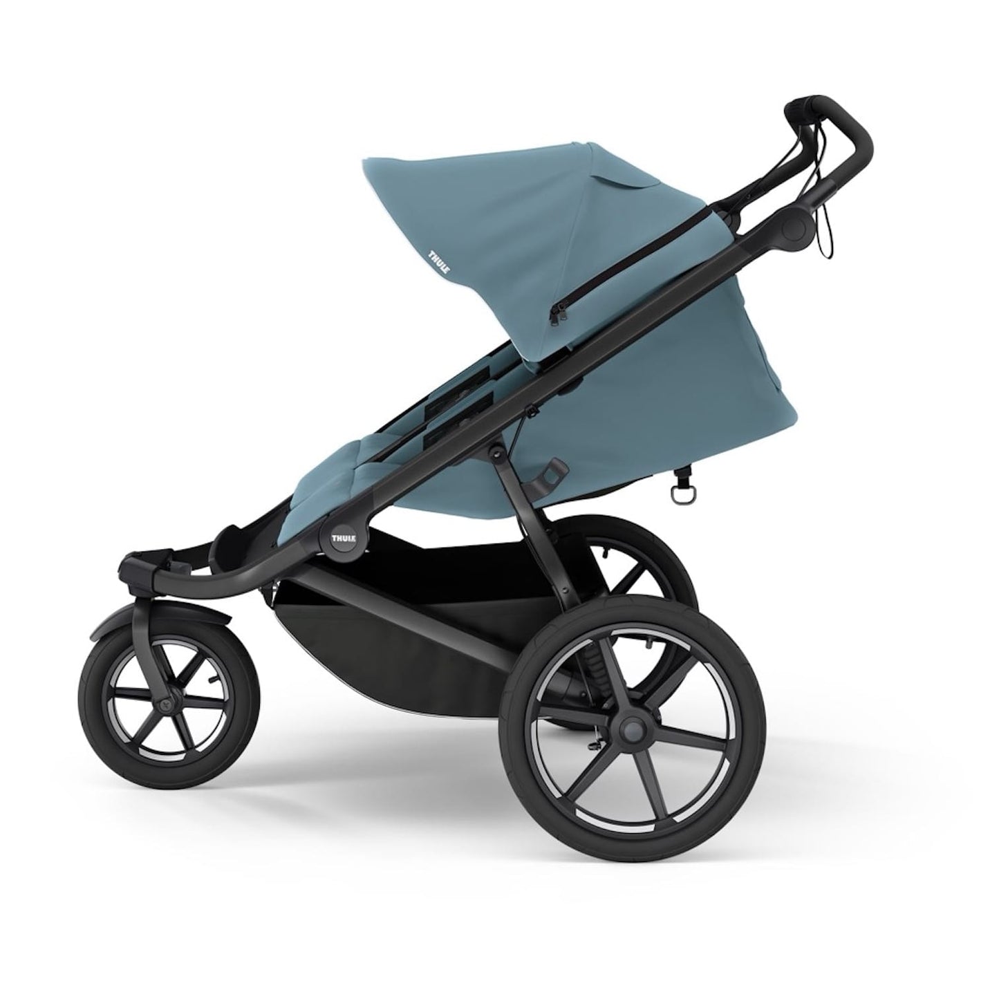 Thule Urban Glide 3 Double Jogging Stroller with Magnetic Buckle - Mid Blue (Albee Exclusive) - 10101714