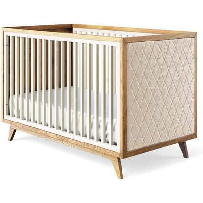 Romina Furniture Uptown Classic Crib (Tufted Sides)
