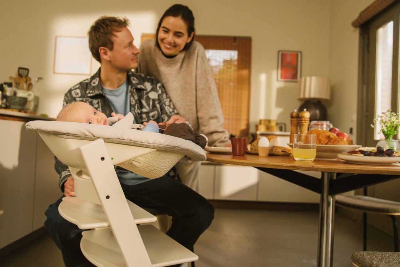 stokke tripp trapp at table Stokke Tripp Trapp Newborn Set