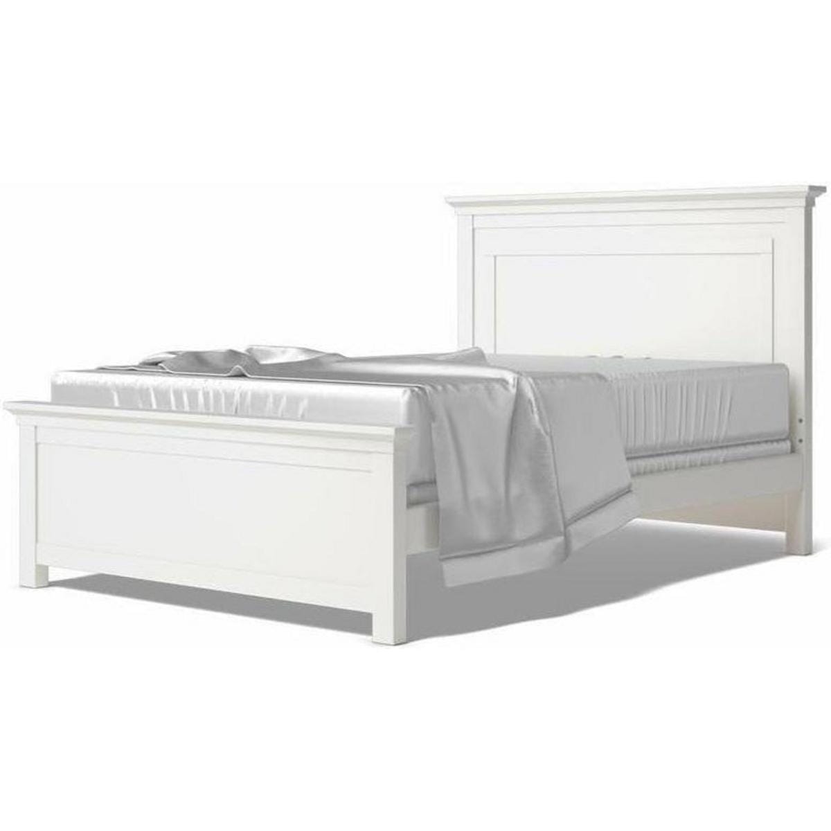 Romina Furniture Karisma Full Bed (Solid Panel)
