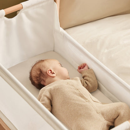 Snuz Bassinet Fitted Sheets, 2 Pack - Cashmere - USBD028BX