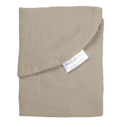 Snuggle Me Lounger Curve Muslin Cover - Birch - SMO-LCC-WW-BI-01