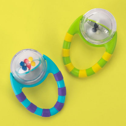 Sassy Flip & Grip Rattles - 2 Pack
