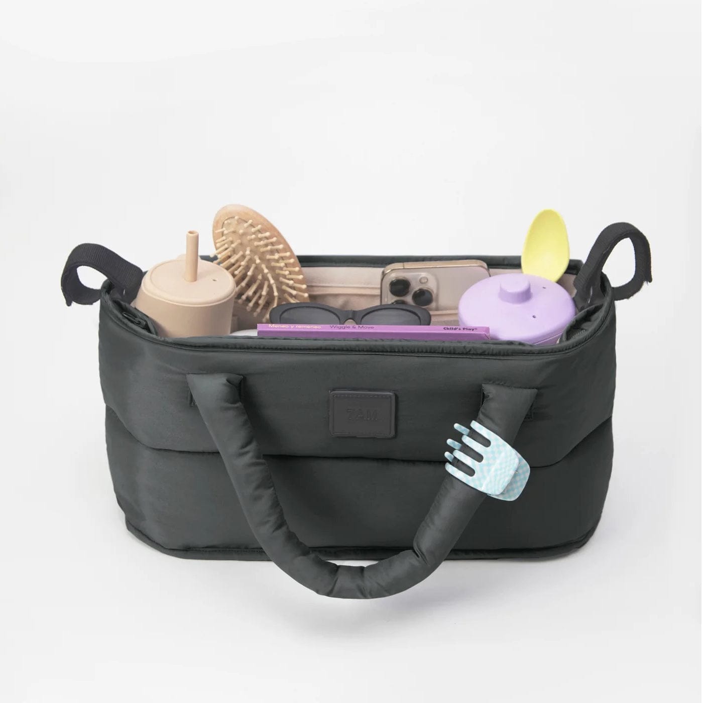 7 A.M. Enfant Romy Stroller Organizer - Smokey - VB023-SMK