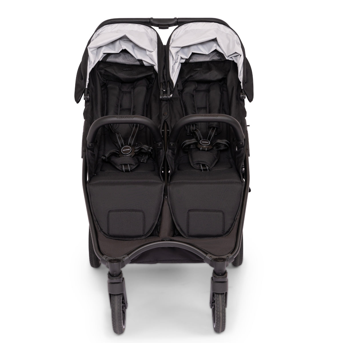Valco Slim Twin S2 Stroller - Pitch Black
