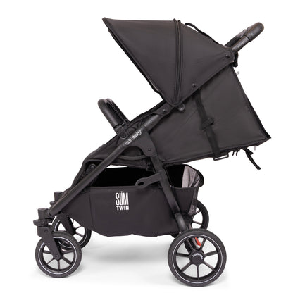 Valco Slim Twin S2 Stroller - Pitch Black