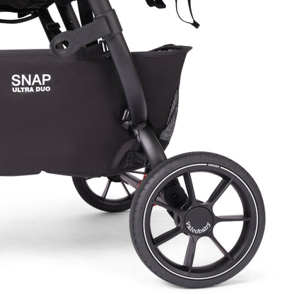 Valco Ultra Duo S2 Double Stroller - Pitch Black
