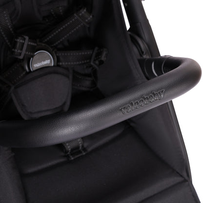 Valco Ultra Duo S2 Double Stroller - Pitch Black
