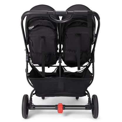 Valco Ultra Duo S2 Double Stroller - Pitch Black