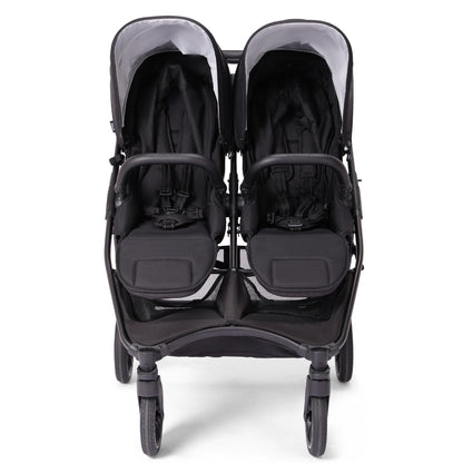 Valco Ultra Duo S2 Double Stroller - Pitch Black
