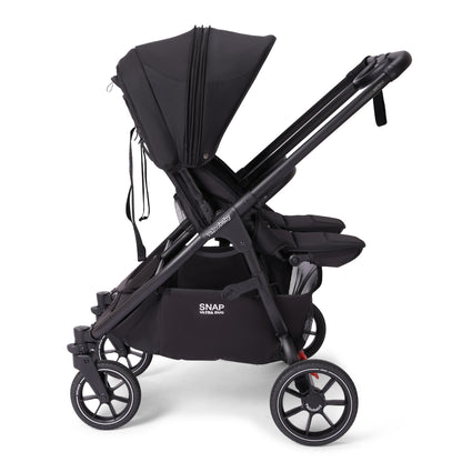 Valco Ultra Duo S2 Double Stroller - Pitch Black